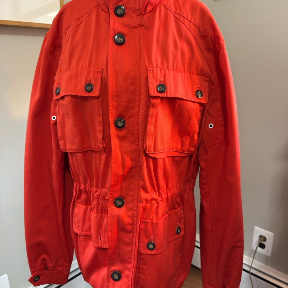 H&M Men’s Jacket Sz 44R RED Lightweight  Quality Made Exc Cond Like New